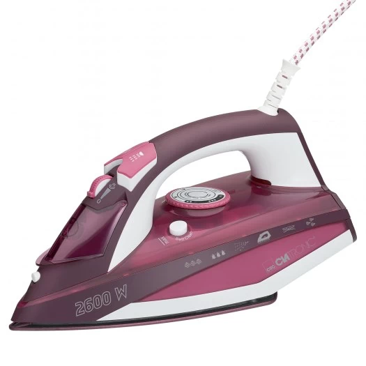 Iron steam Clatronic DB 3705 (2600W; pink color)