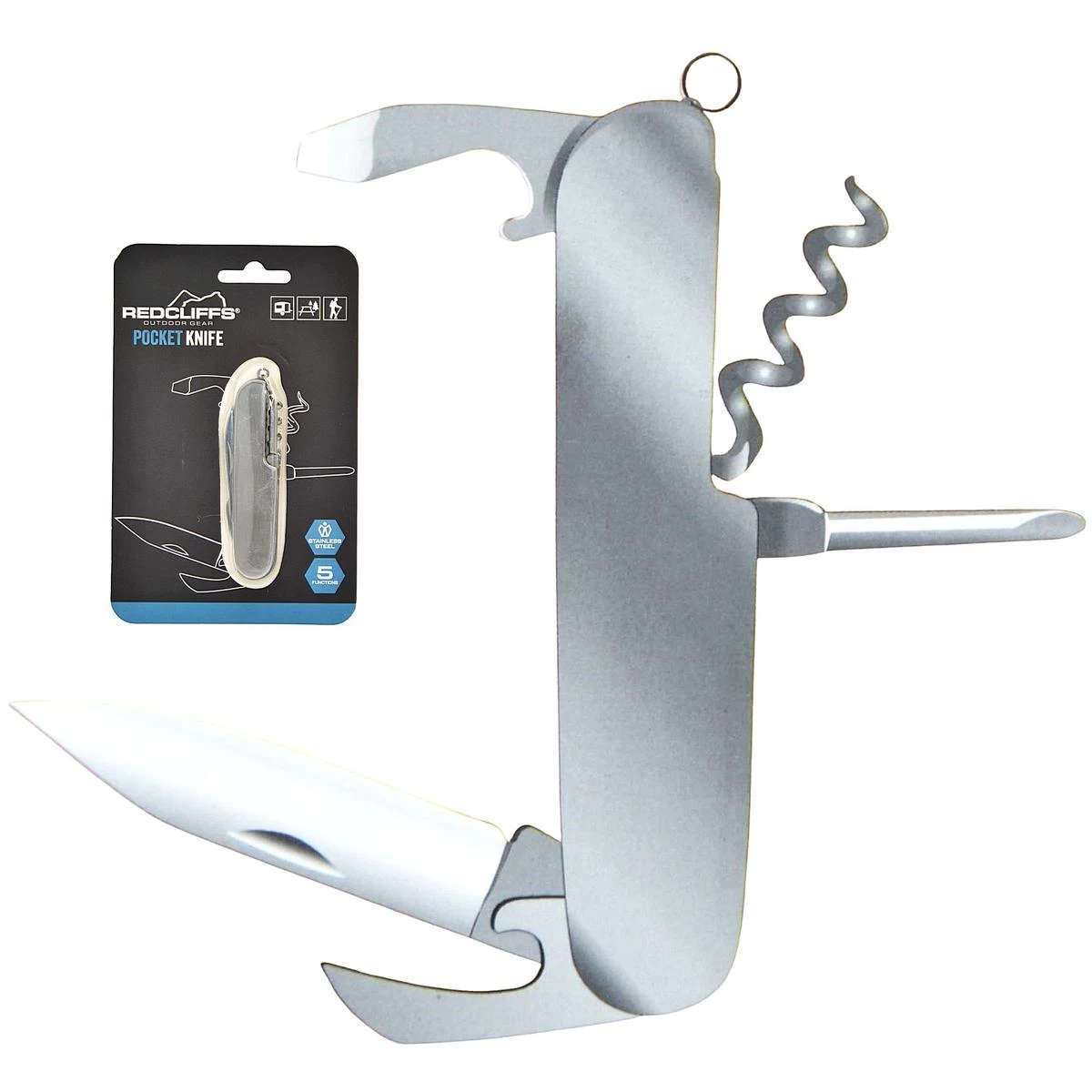 Išgyvenimo Rinkinys Turistinis Kišeninis Peilis 5in1