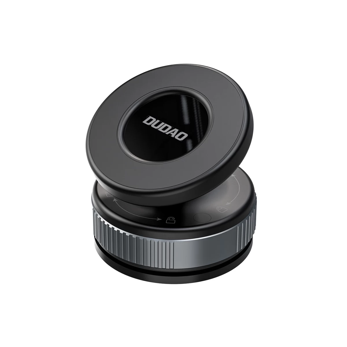 Išmaniojo Telefono Laikiklis Su Siurbtuku Priekiniam Stiklui Arba Prietaisų Skydeliui magsafe - Juodas