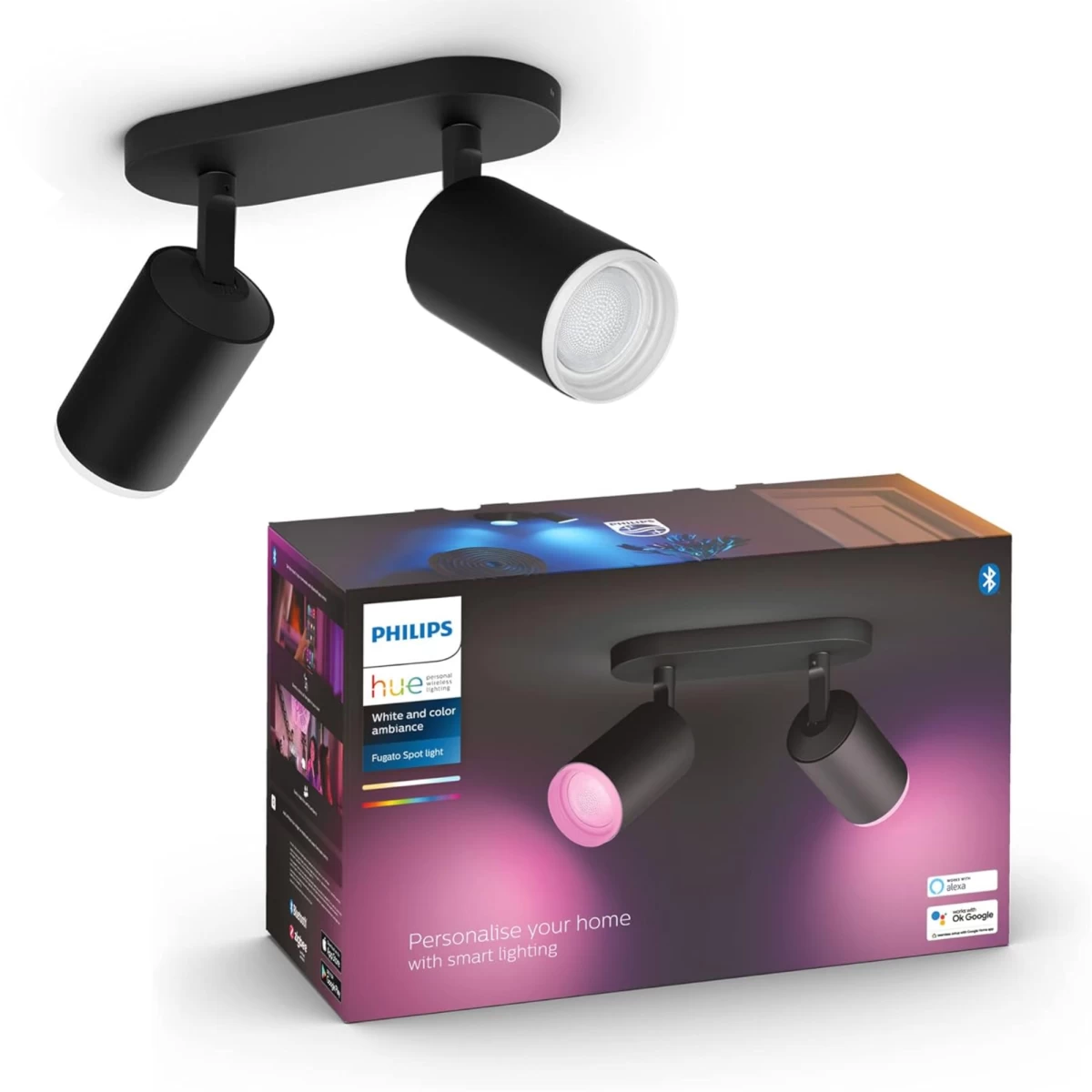 Išmanus Šviestuvas Philips Hue Fugato Spot Light