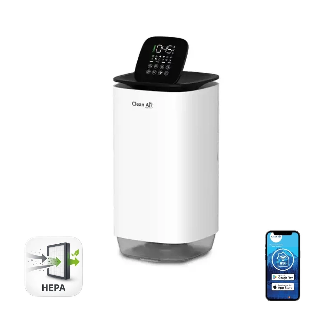 Išmanusis HEPA oro drėkintuvas – valytuvas Clean Air CA-808 Smart