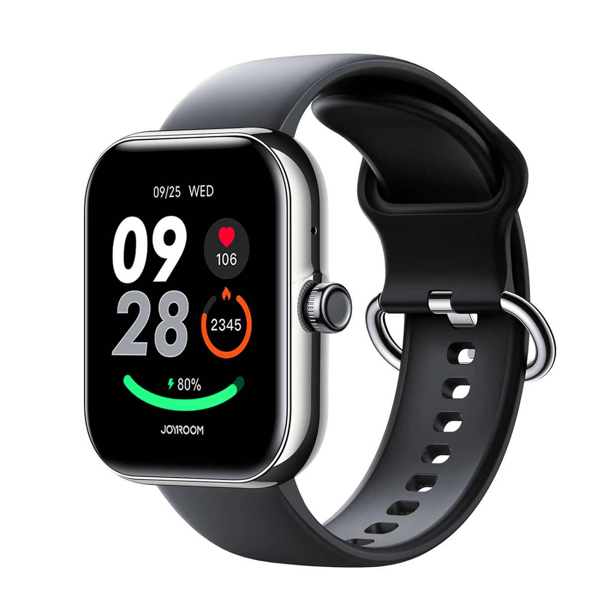 Išmanusis Laikrodis Joyroom Fit-life Jr-ft5 Plus Su Skambučių Priėmimo Funkcija - Juodas