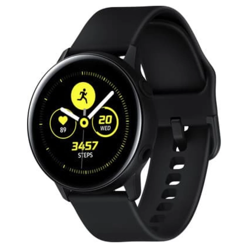 Išmanusis laikrodis Samsung Galaxy Watch Active, Juoda (Ekspozicinė prekė)