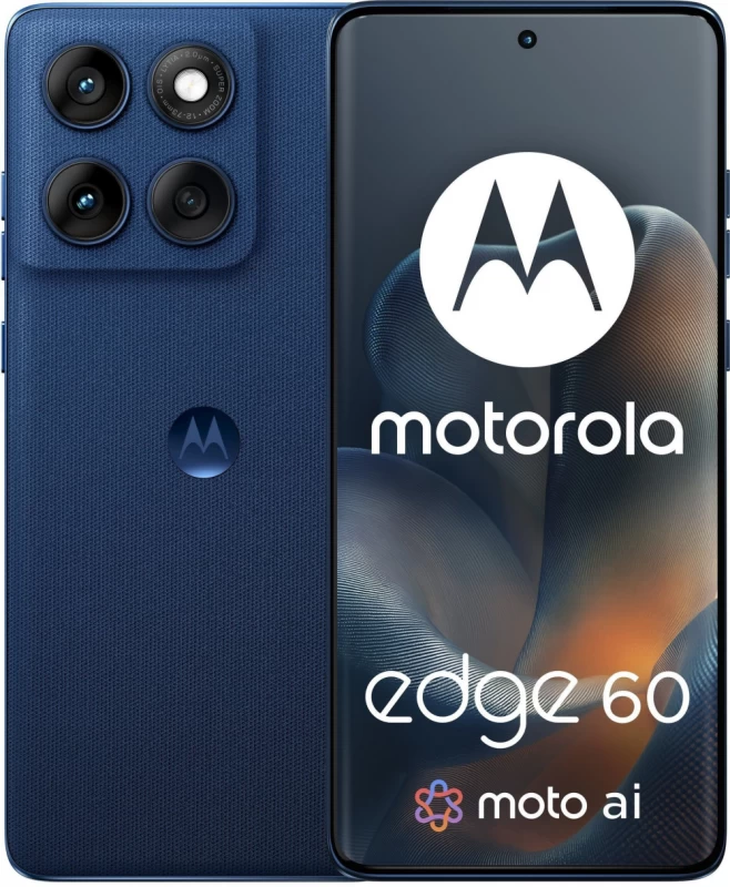 Išmanusis Telefonas Motorola Edge 60 5g 12/256gb Blue 256gb Blue Pb7h0018pl