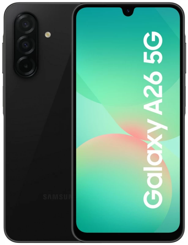 Išmanusis Telefonas Samsung Galaxy A26 128gb 5g Dual Sim Black 128 Gb Black Sm-a266bzkbeue