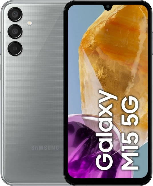 Išmanusis Telefonas Samsung Galaxy M15 5g 4/128 Gb Grey 128 Gb Grey Sm-m156bzaueue