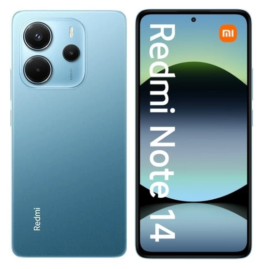 Išmanusis Telefonas Xiaomi Redmi Note 14 6/128 Gb Ocean Blue (blue) 128 Gb Blue 61653 Išmanusis Telefonas Xiaomi Redmi Note 14 6/128 Gb Ocean Blue (blue) 128 Gb Blue 61653