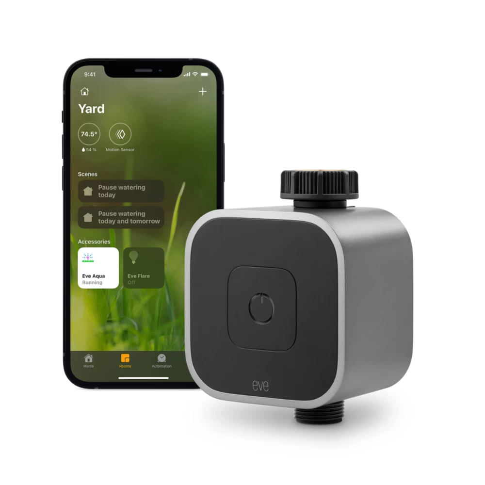 Išmanusis vandens valdiklis EVE Aqua, skirtas Apple HomeKit (Ekspozicinė prekė)