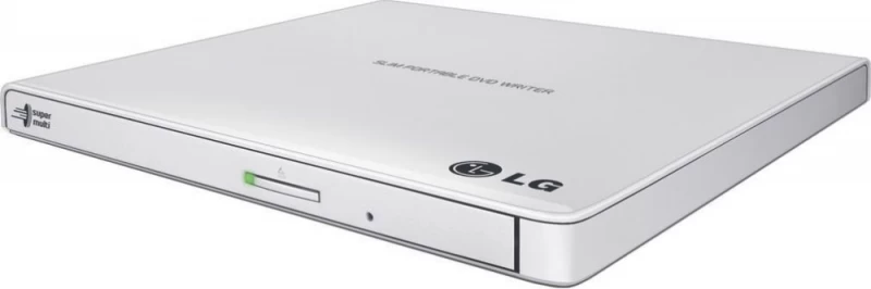 Išorinis Dvd Optinis įrenginys Usb 2.0 Baltas