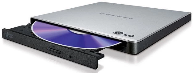 Išorinis Dvd-rw Optinis įrenginys Usb 2.0 Silver