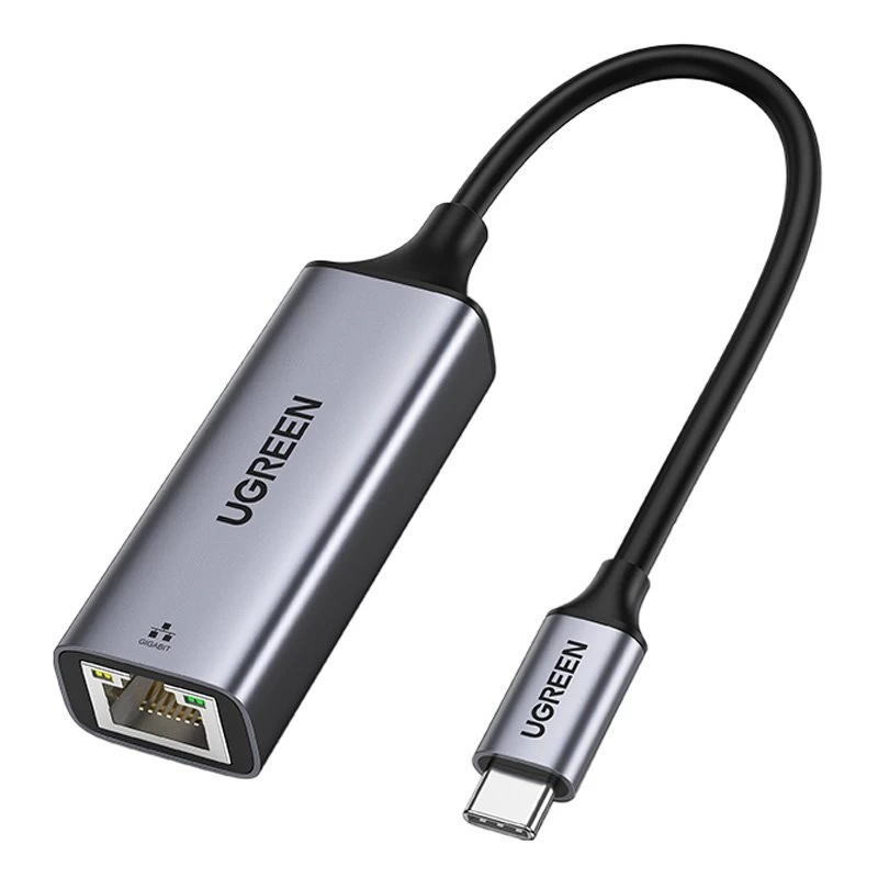 Išorinis Lan Adapteris Rj45 - Usb-c 1 Gigabit Ethernet - Pilkas
