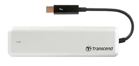 Išorinis Ssd Diskas Transcend Jetdrive 825 (480 Gb / Sidabrinės Spalvos)