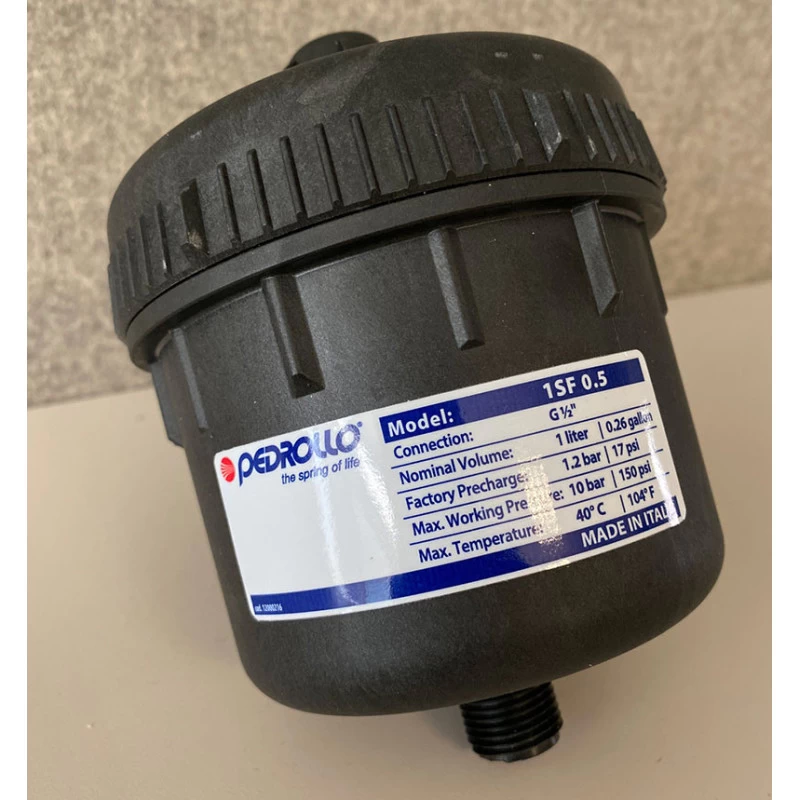 Išsiplėtimo indas Pedrollo 1SF, 1L talpos, 1/2