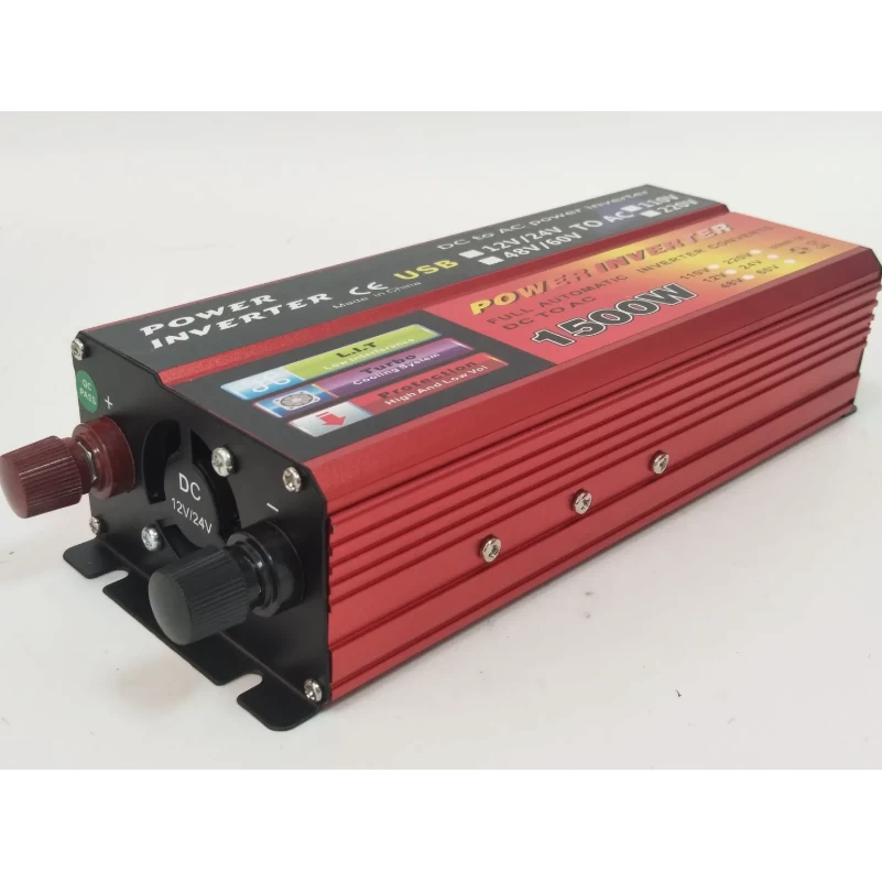 Įtampos keitiklis-inverteris 1500W Power Inverter Įtampos keitiklis-inverteris 1500W Power Inverter