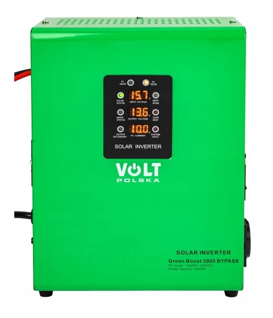 Įtampos keitiklis (inverteris) boileriui GREEN BOOST MPPT 3000 BYPASS (120-350 VDC)