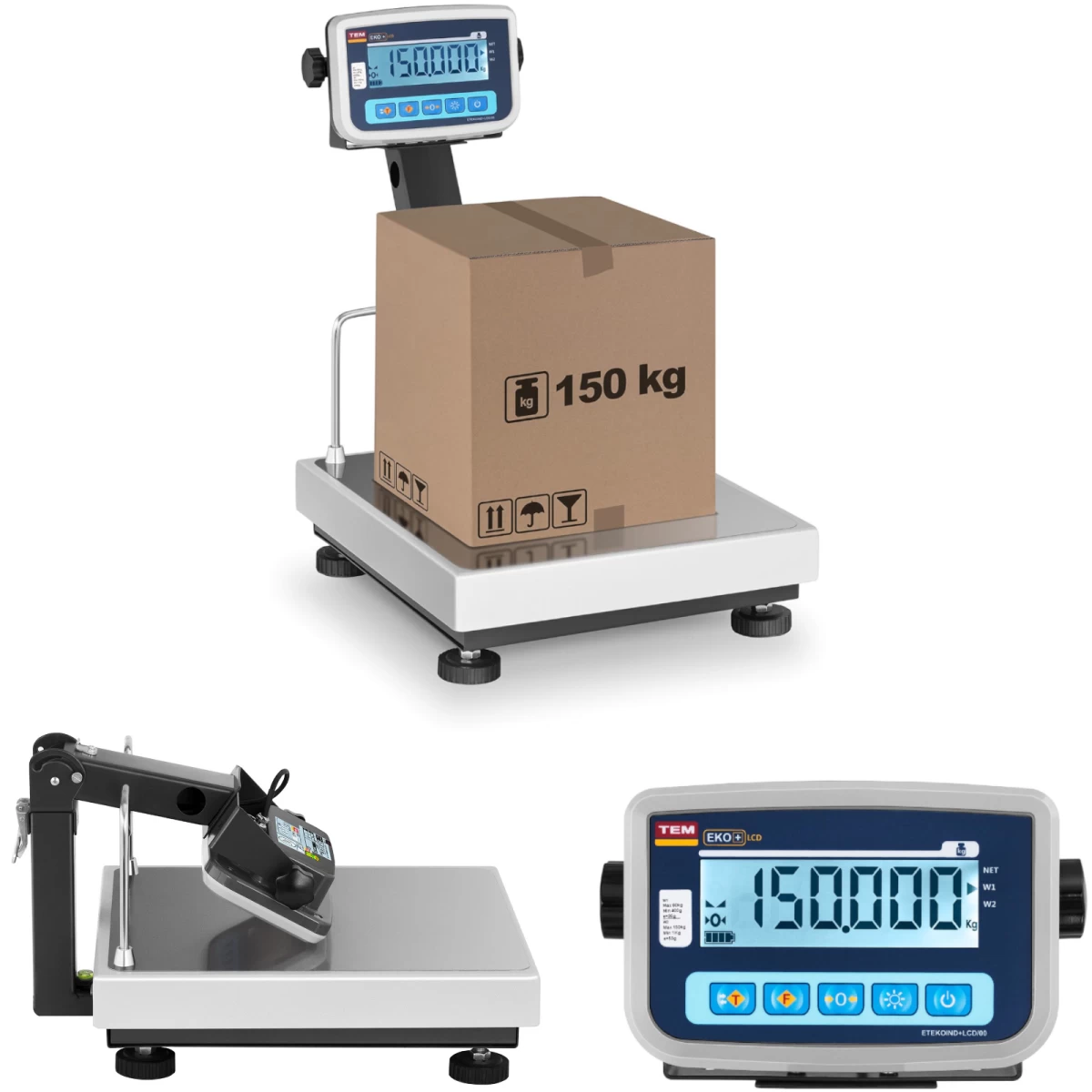 įteisintos Platforminės Svarstyklės Beko+ Tem Rs232 150kg / 50g įteisintos Platforminės Svarstyklės Beko+ Tem Rs232 150kg / 50g