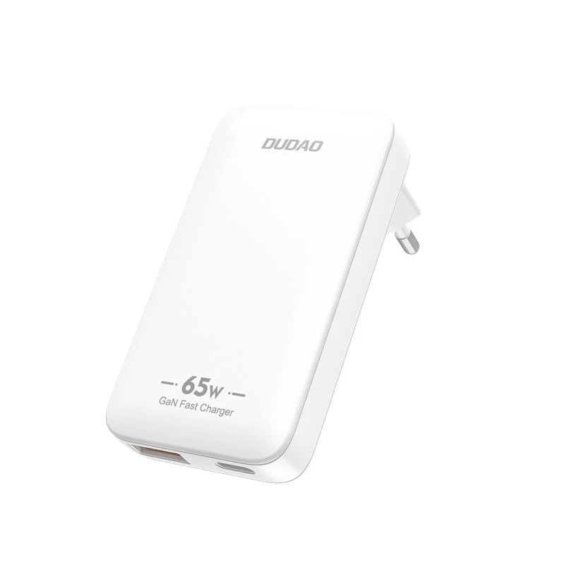 Itin Plonas Gan 65w Usb-a Usb-c Pd Es / Jav Kelioninis įkroviklis - Baltas