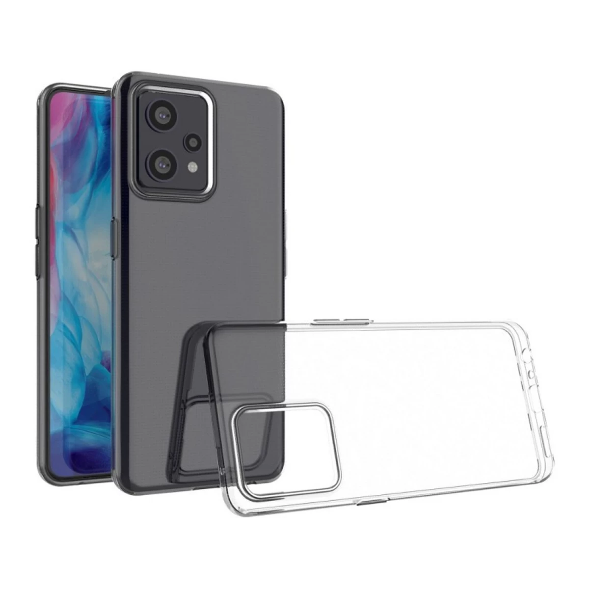 Itin Skaidrus 0,5 Mm želė Korpuso Dangtelis realme 9 Pro Permatomas
