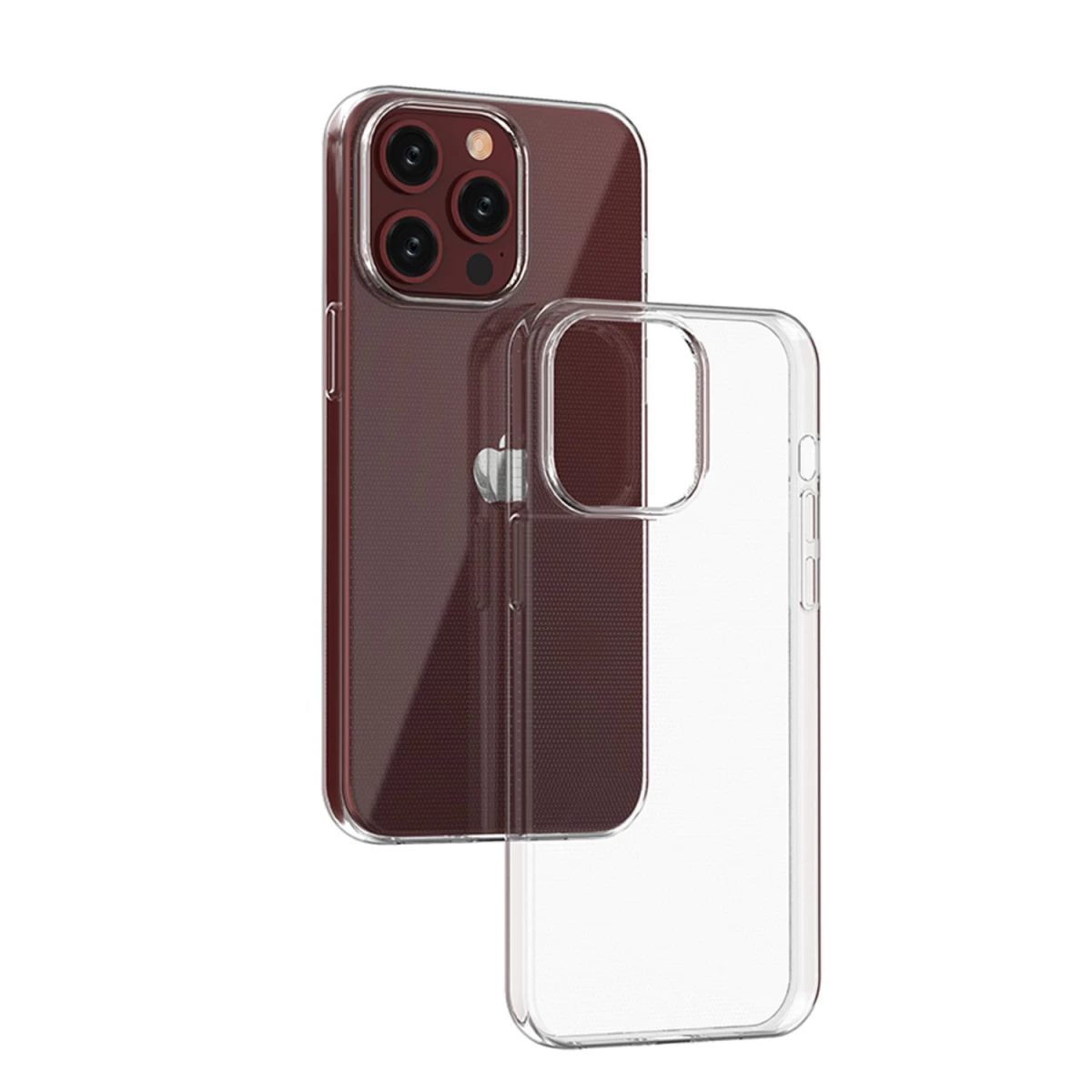 Itin Skaidrus Permatomas iphone 15 Pro Max Dėklas