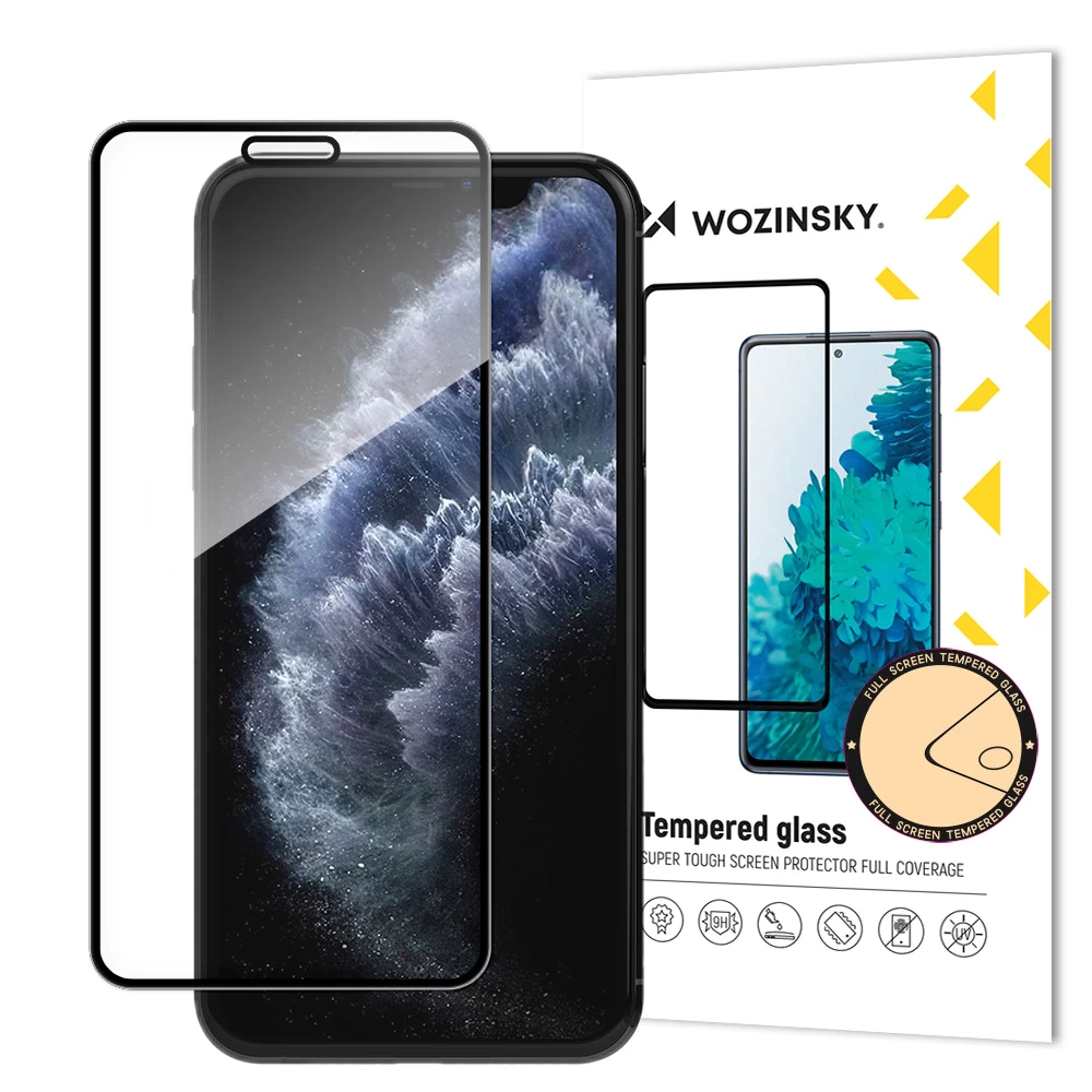 Itin Tvirtas Viso Ekrano Grūdintas Stiklas, Skirtas apple Iphone 11 Pro / Xs / X Juodas