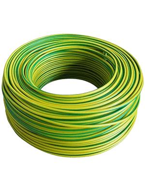 Įžeminimo kabelis H07V-K 1x10, geltonas/žalias