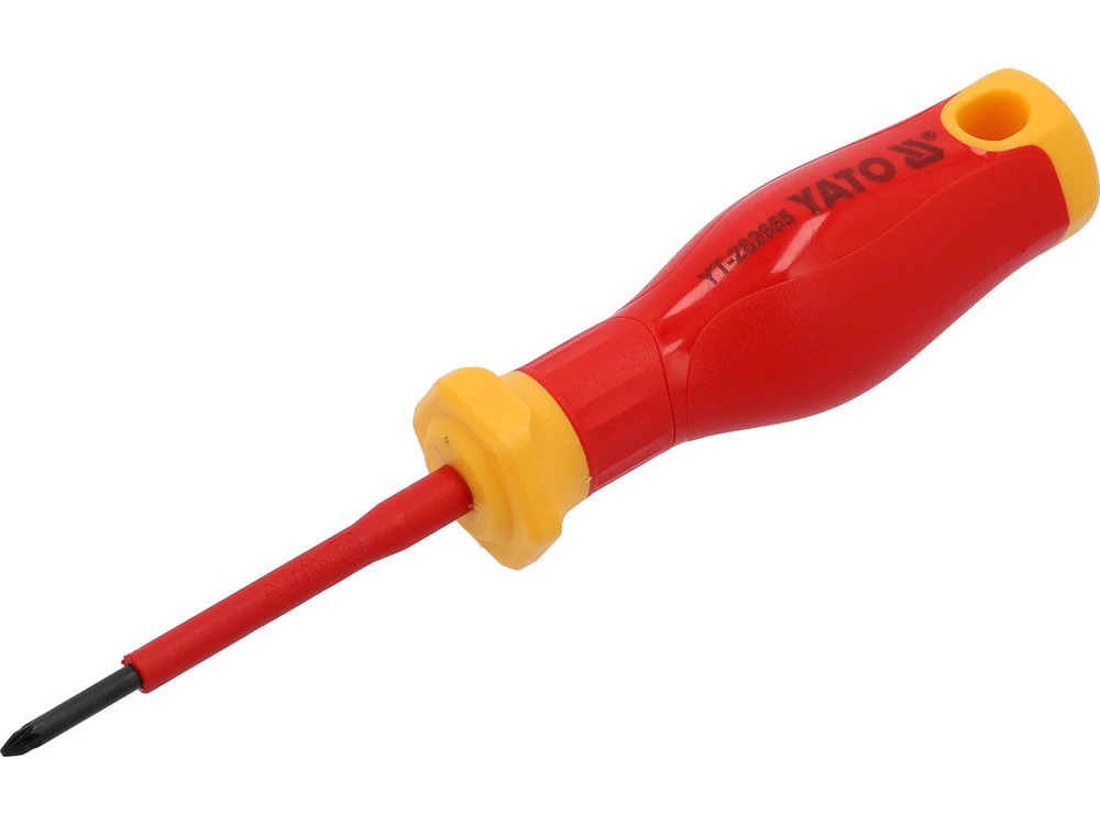 Izoliuotas atsuktuvas elektrikui | labai plonas | 1000V | PZ0X60 mm (YT-282655)