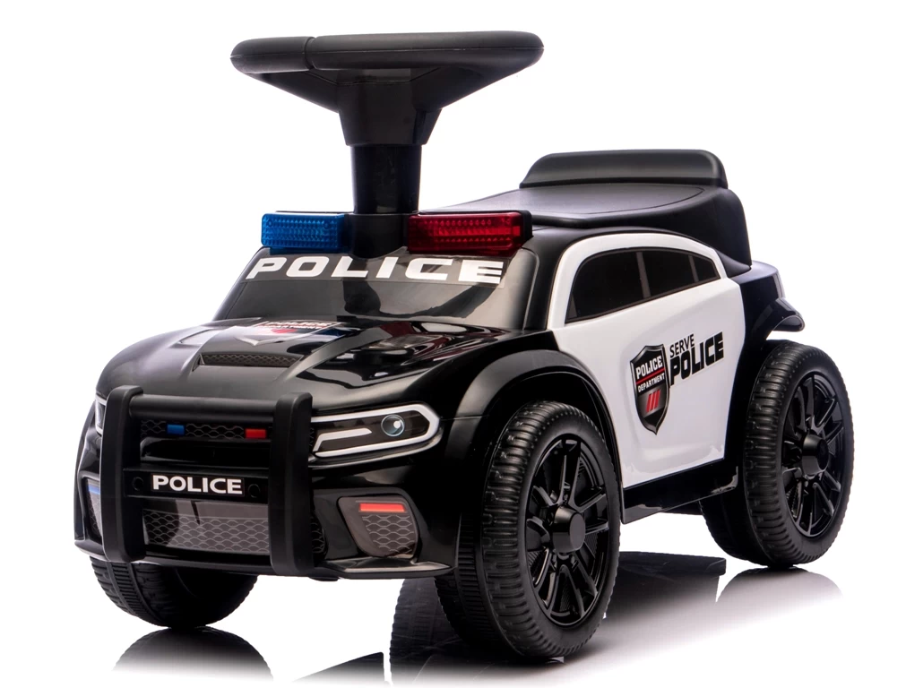 J3 Black Police Rider Muzika, žibintai, Bamperis