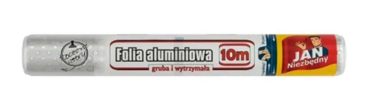 Jan Niezbędny Aliuminio Folija. 10m