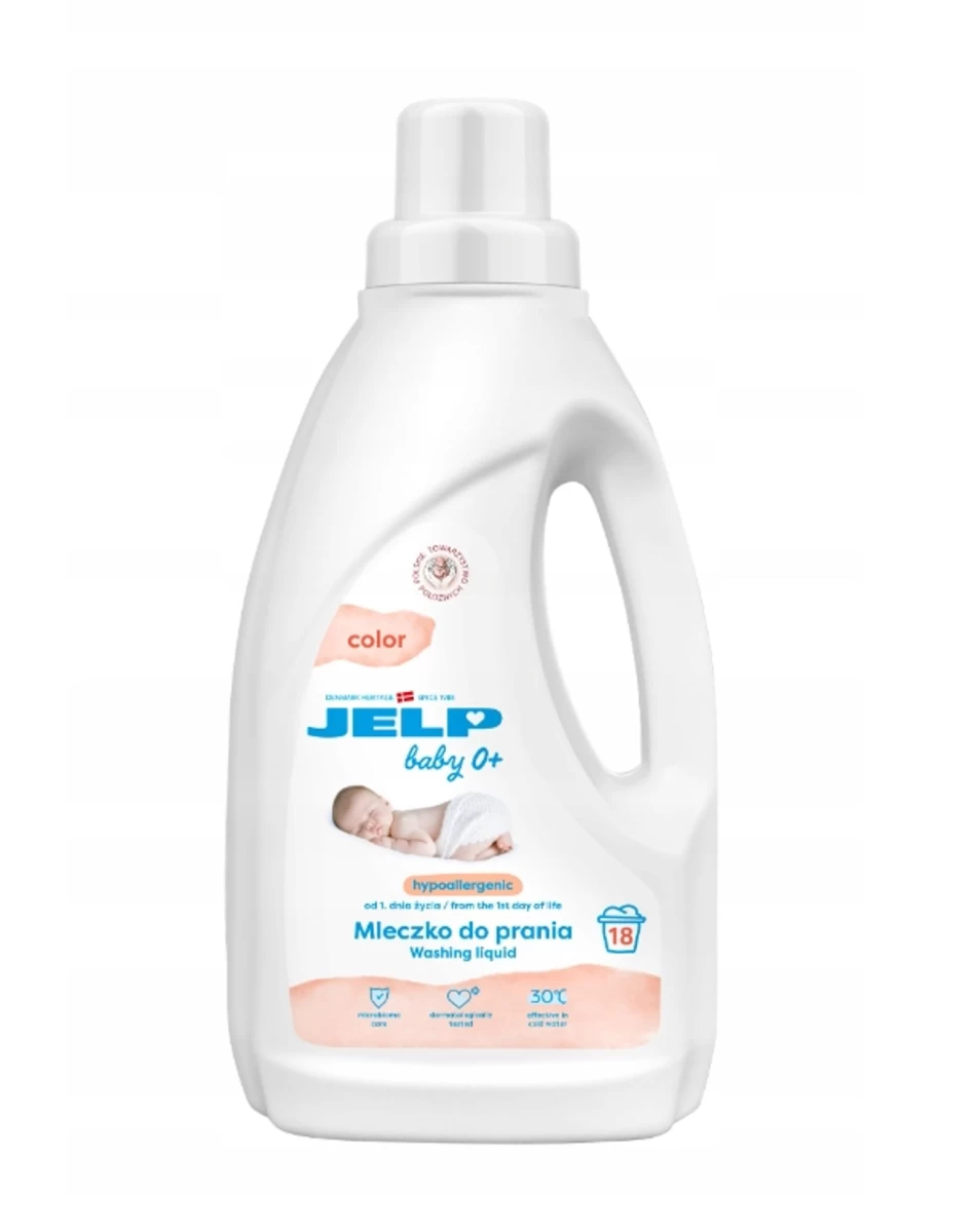 jelp Baby 0+ Skalbimo Pienas Spalvotiems Audiniams, 1,5 L