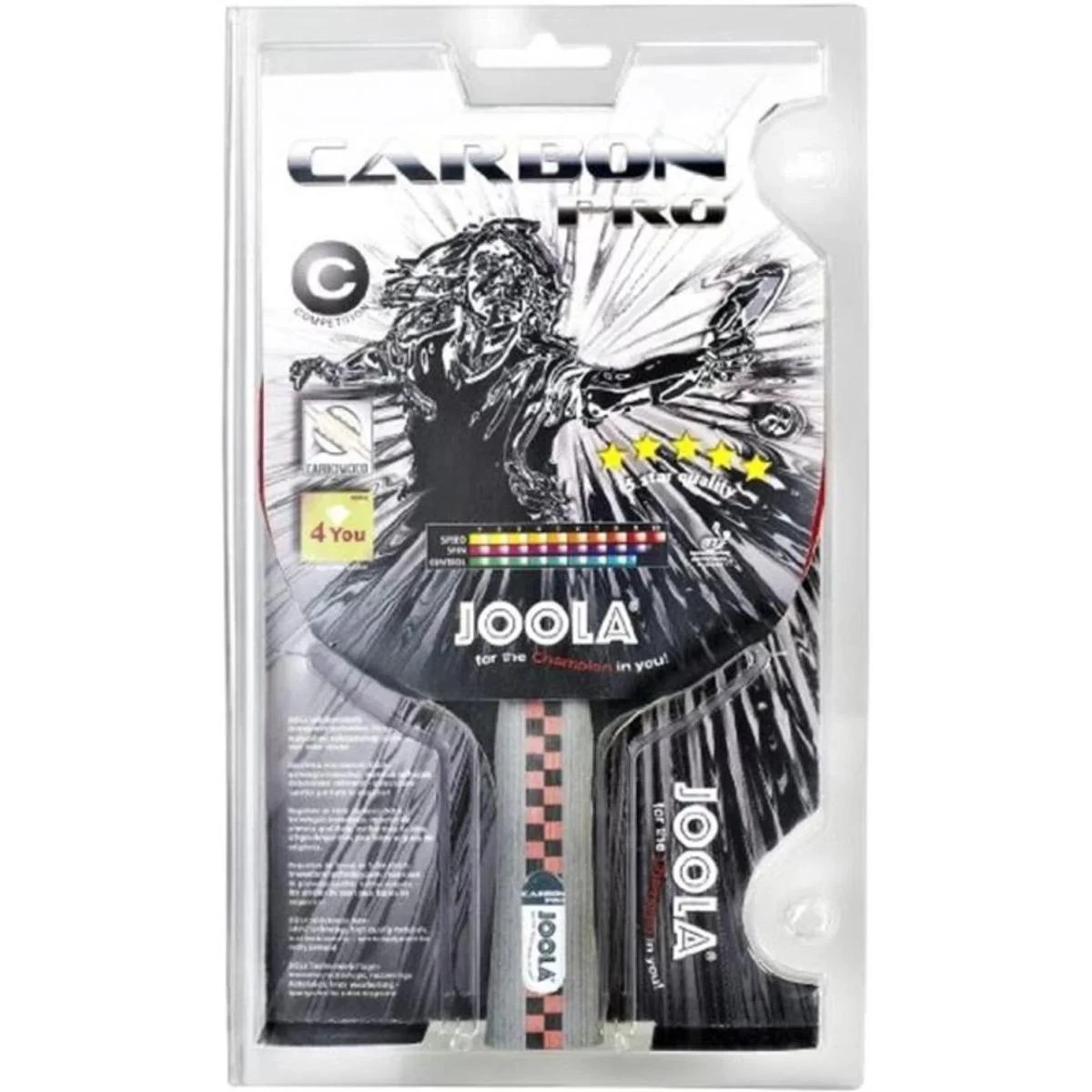 Joola Carbon Pro Stalo Teniso Raketė