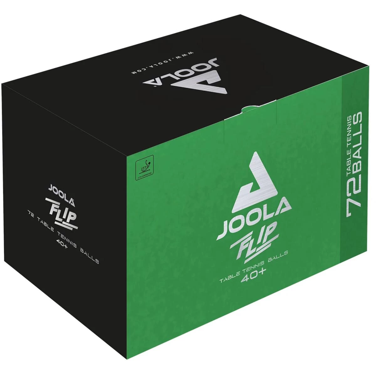 Joola Flip Stalo Teniso Kamuoliukai 72 Vnt. Balti