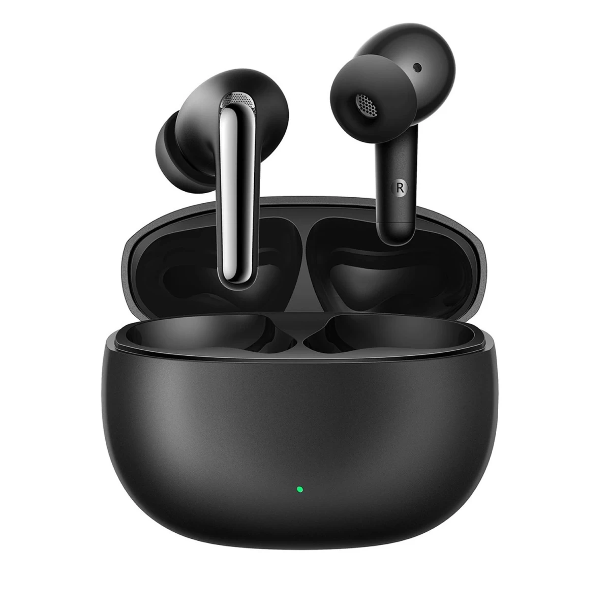 joyroom Funpods Jr-fn1 Belaidės Ausinės į Ausis Tws Bluetooth 5.4 Anc Enc - Juodos Spalvos
