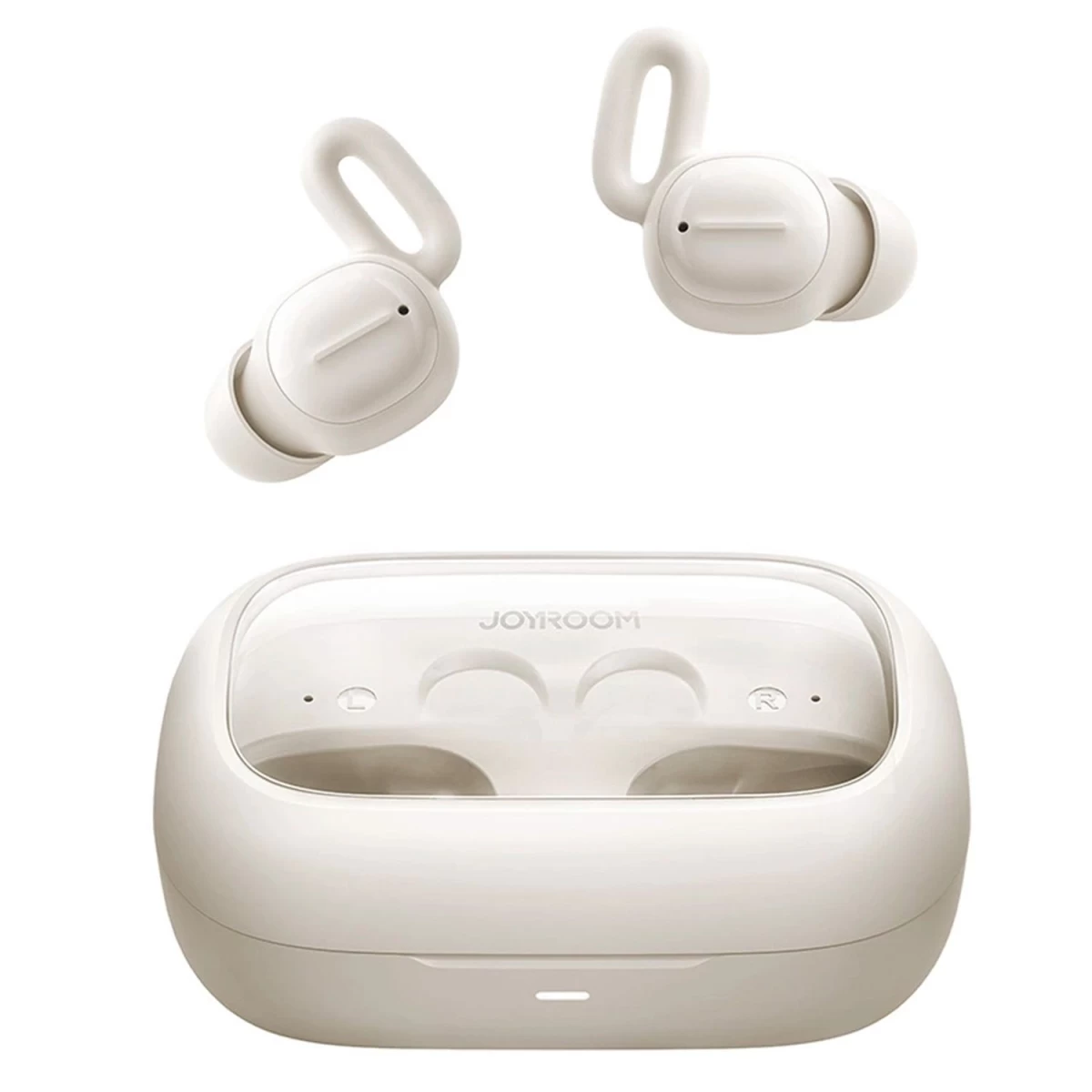 Joyroom Jr-ts1 Cozydots Serijos Tws Belaidės Ausinės Su bluetooth 5.3 Ir Triukšmo Slopinimu - Baltos Spalvos