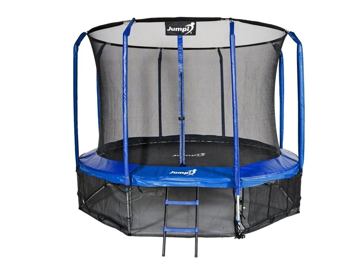 jumpi 312cm/10ft maxy Comfort Blue Sodo Batutas Su Vidaus Tinklu