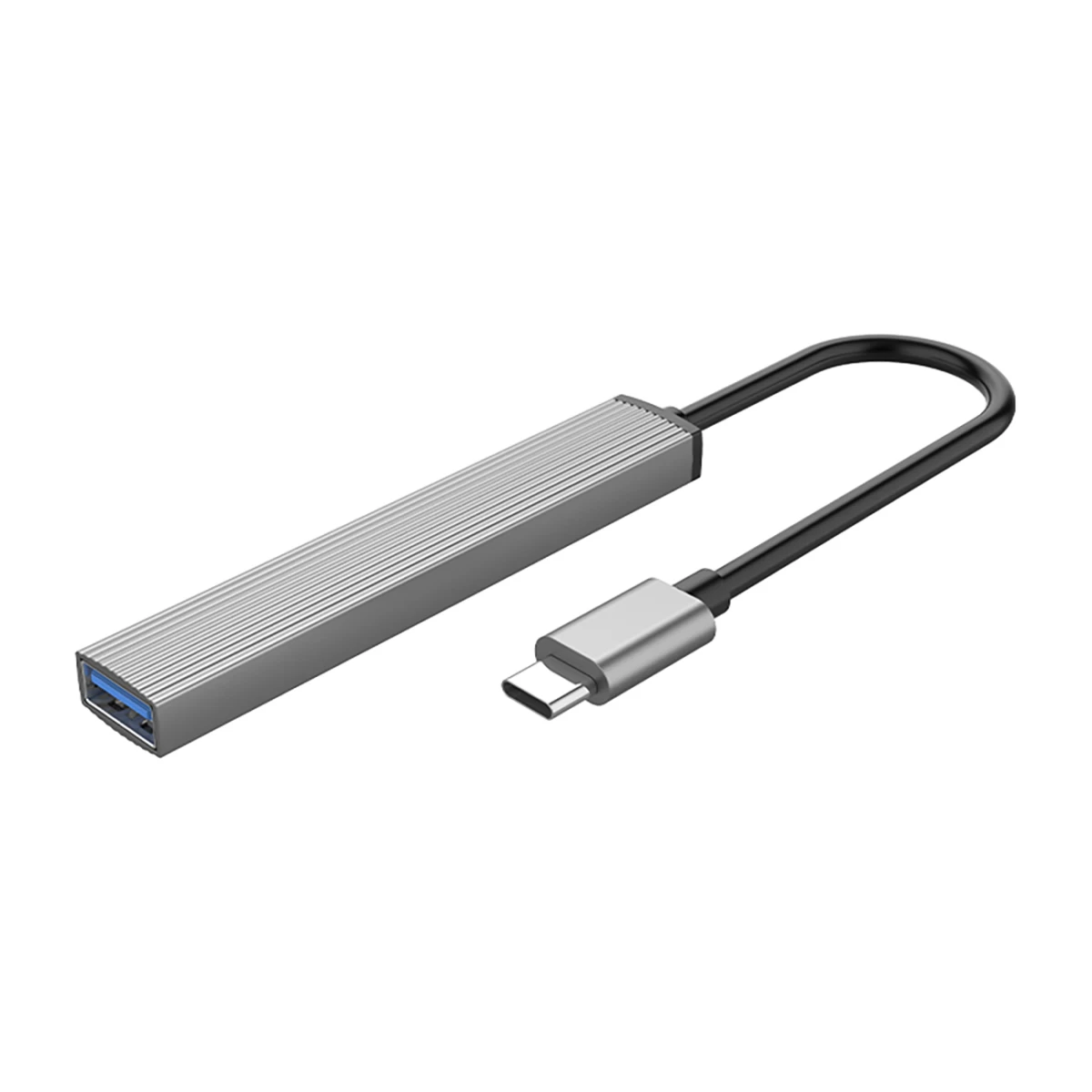 Jungtis Ah-13 Usb-c Ir 4x Usb-a Doko Stotelės Daliklis - Pilka Jungtis Ah-13 Usb-c Ir 4x Usb-a Doko Stotelės Daliklis - Pilka