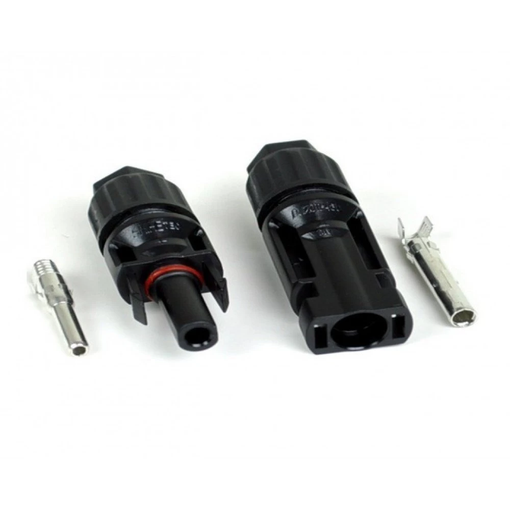 Jungtis saulės elektrinių laidams (komplektas), MC4, 6 mm, Twinsel