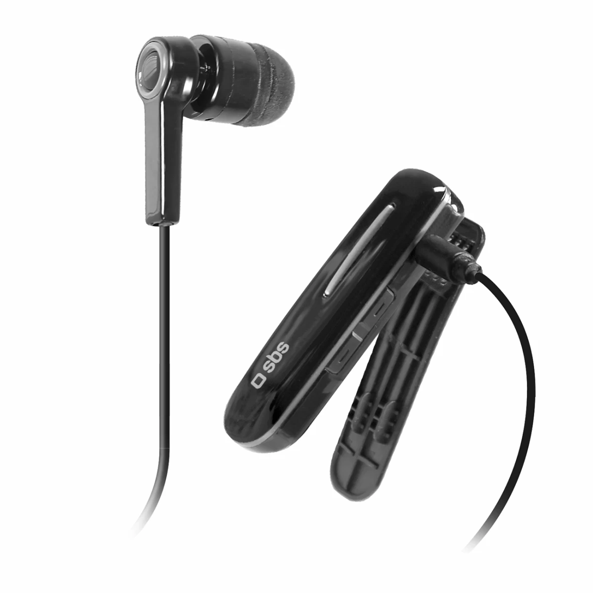 Juodos Spalvos bluetooth Belaidė Prisegama Ragelis