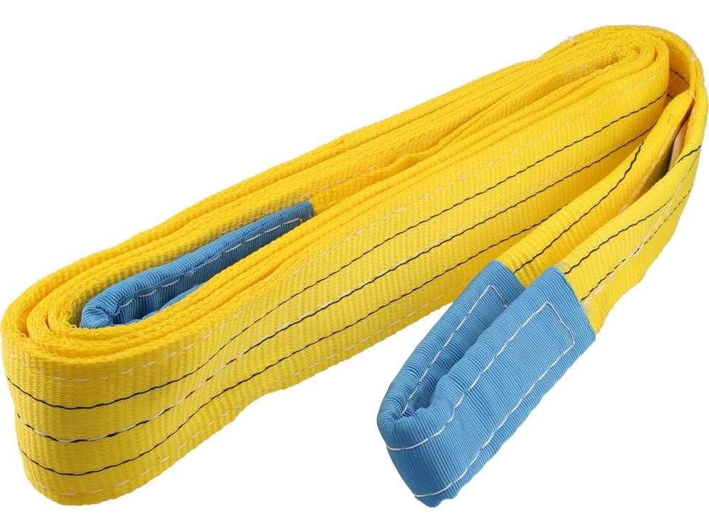 Juostinis diržas / stropas tekstilinis | dvisluoksnis | kilpa | 3t, 4m, 90mm (82281)