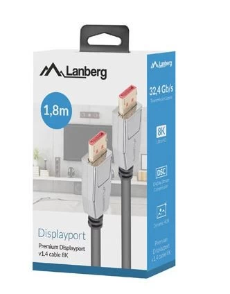 Kabel DisplayPort M/M   1.8 CA-DPDP-20CU-0018-B