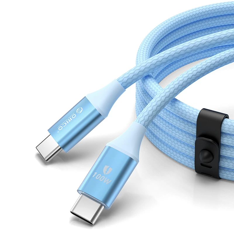 Kabelis Cdx 100w 5a Power Delivery Usb-c 1 M - Mėlynas