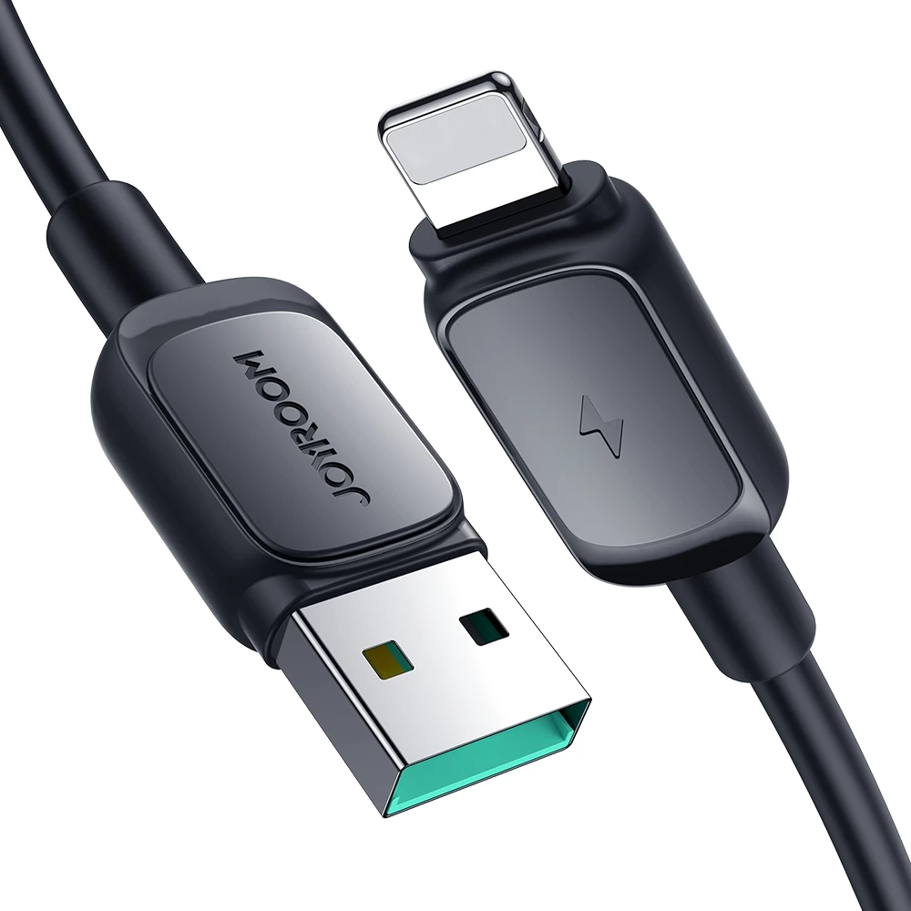 Kabelis iphone Lightning - Usb 2.4a 1,2 M Juodas