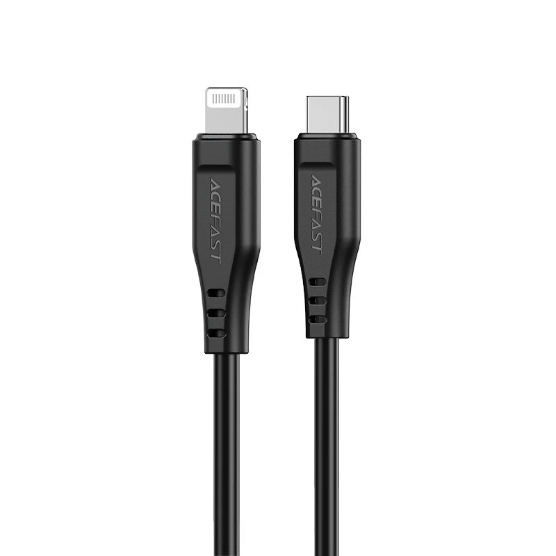 Kabelis Iphone Mfi Usb-c - Lightning 30w 3a 1,2 M Juodas