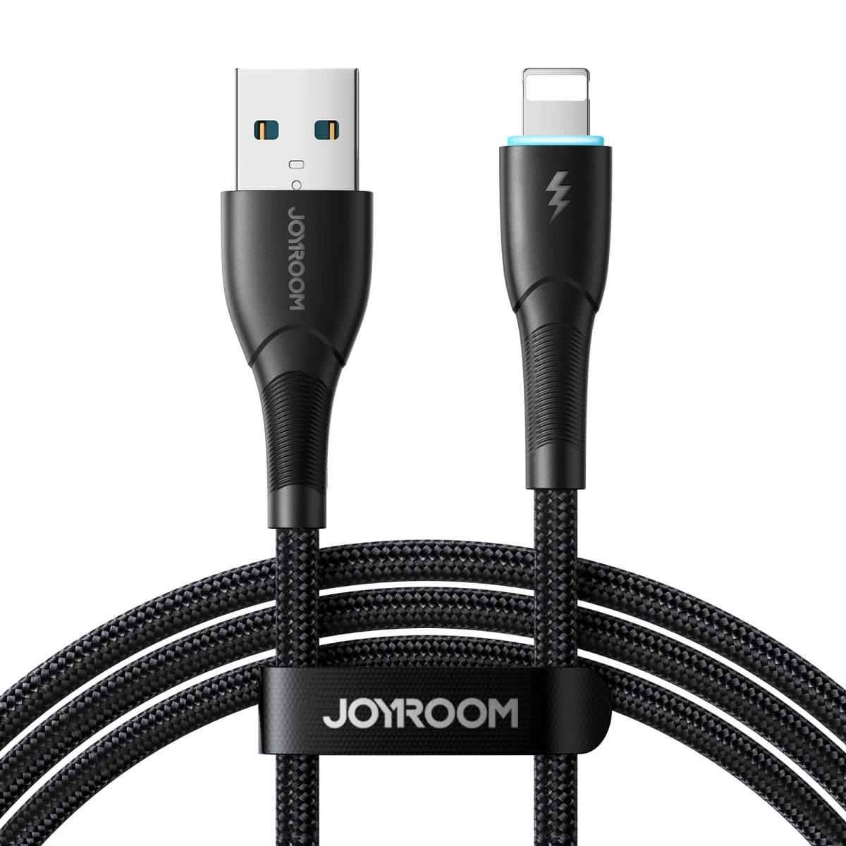 Kabelis Iphone Starry Series Usb-a - Lightning 3a 1 M Juodas