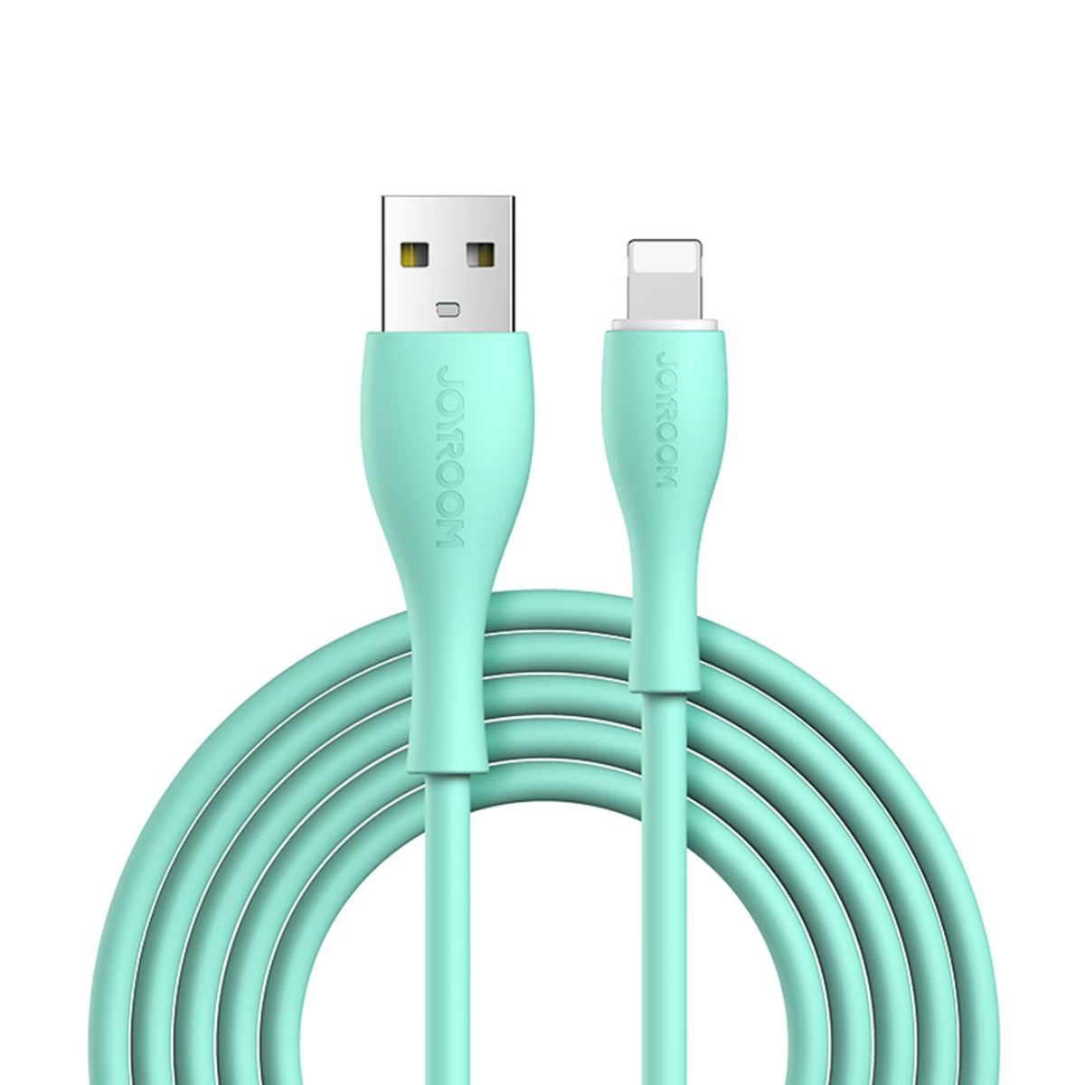 Kabelis iphone Usb-a - lightning 3a įkrovimo Indikatorius 2 M žalias