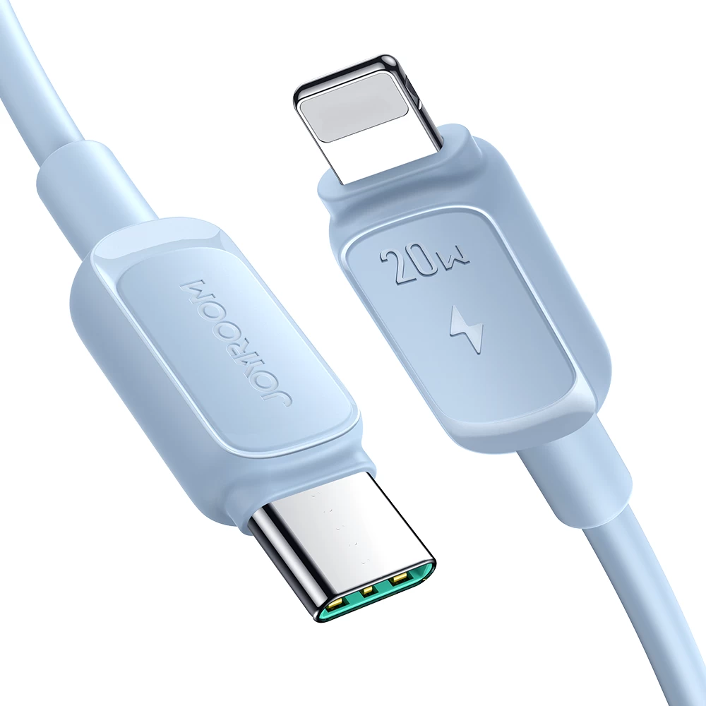Kabelis iphone Usb-c - lightning 20w 1,2 M Mėlynas