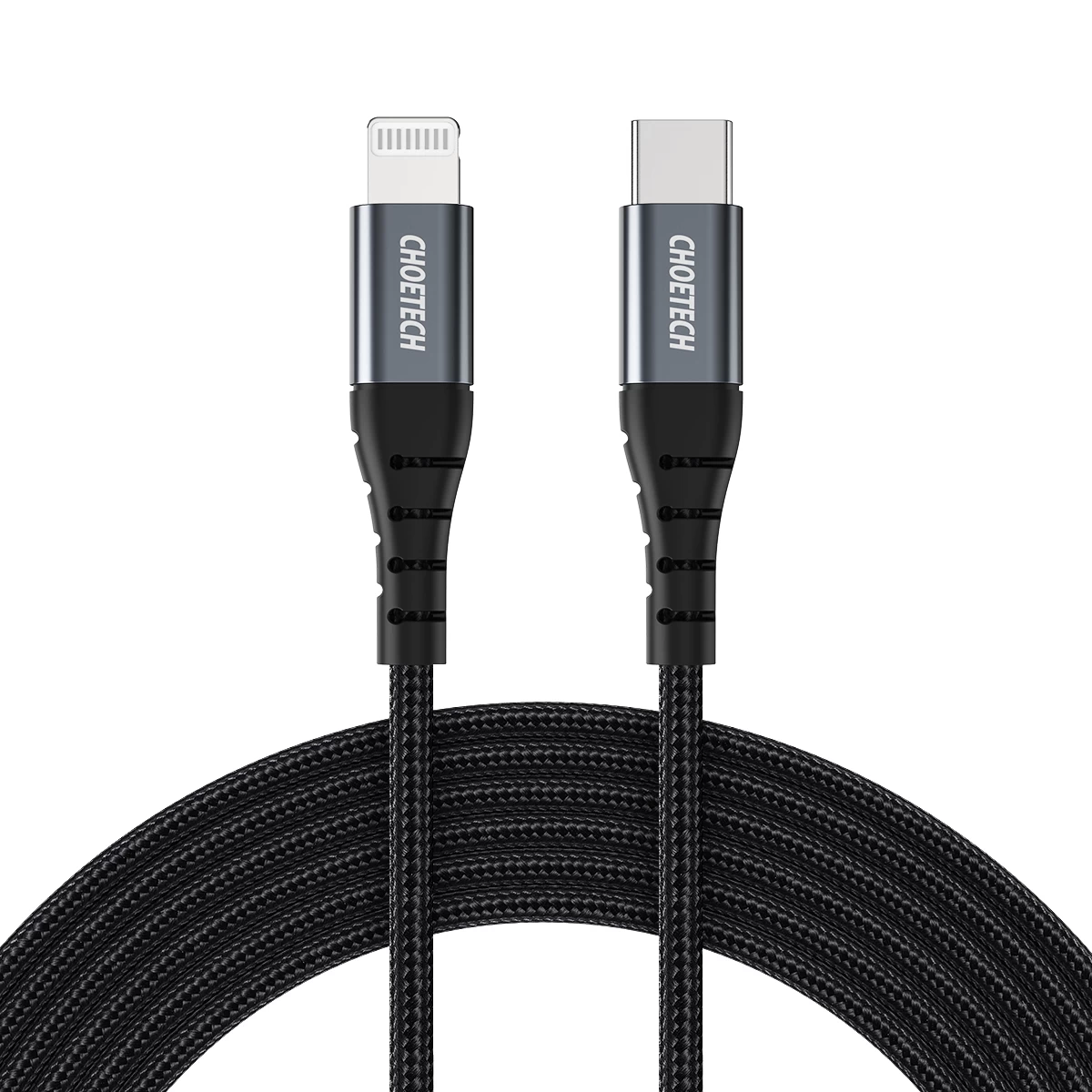 Kabelis Iphone Usb-c - Lightning 480mb/s 3a 1,2 M - Juodas