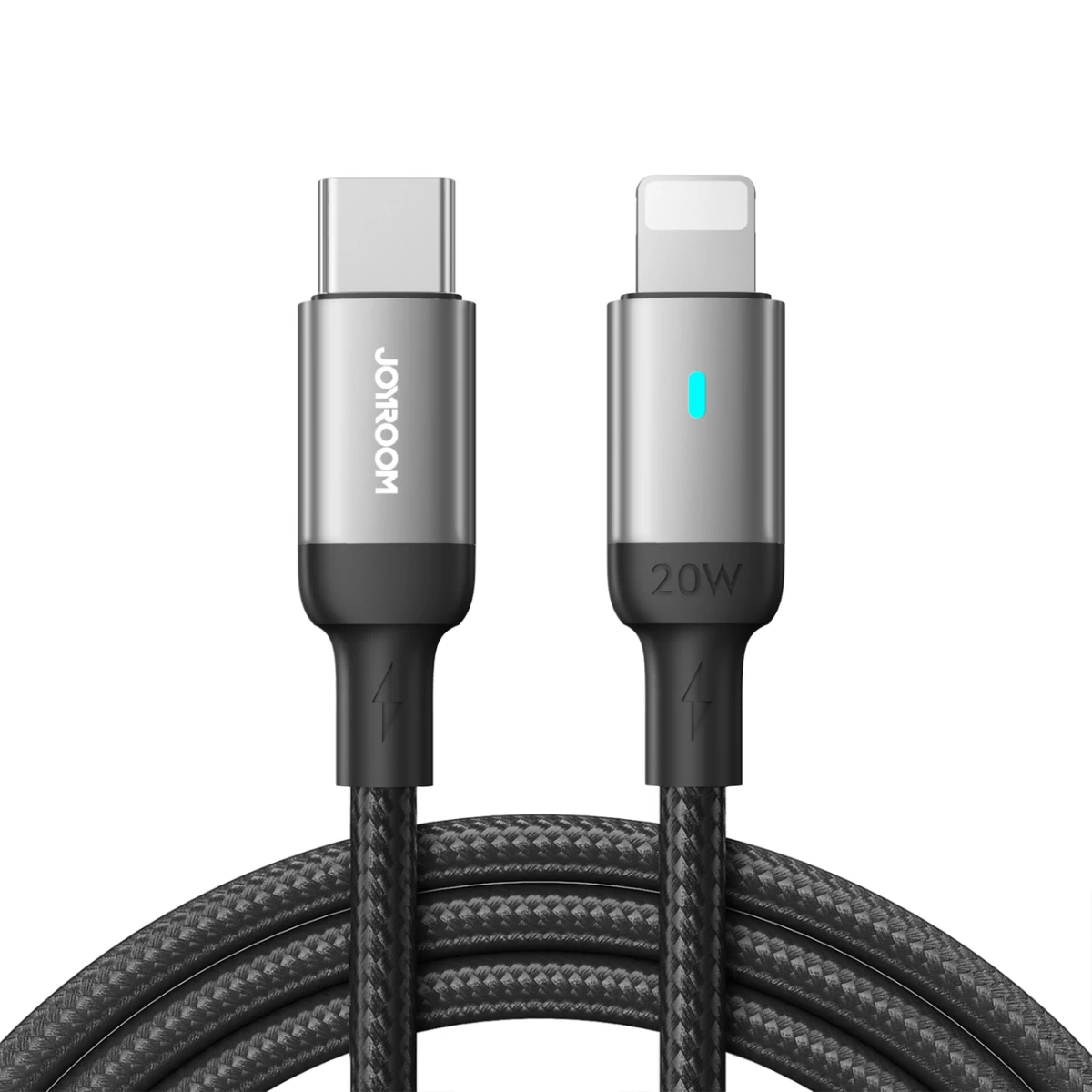 Kabelis Iphone Usb-c - Lightning A10 Serijos 20w 2 M Juodas
