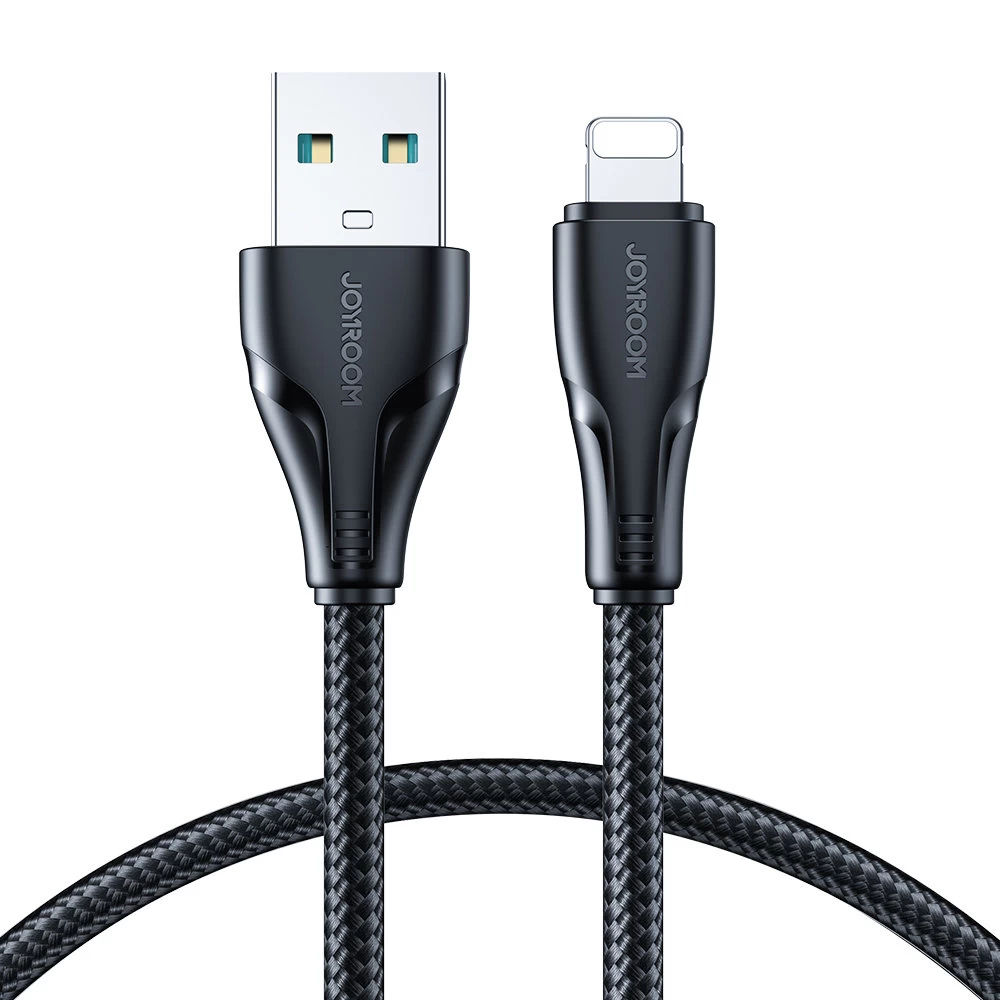 Kabelis Iphone Usb - Lightning 2.4a 0.25m Juodas