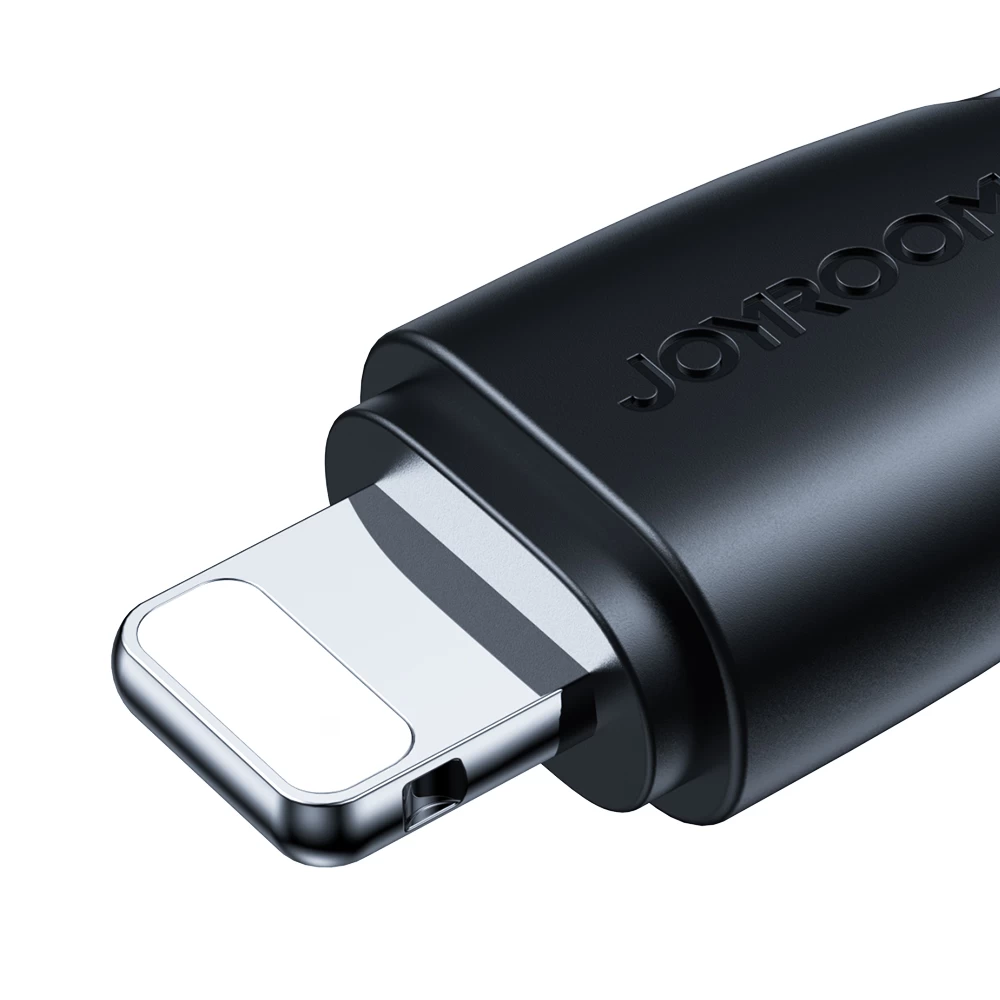 Kabelis iphone Usb - lightning 2.4a surpass Series 1,2 M Juodas