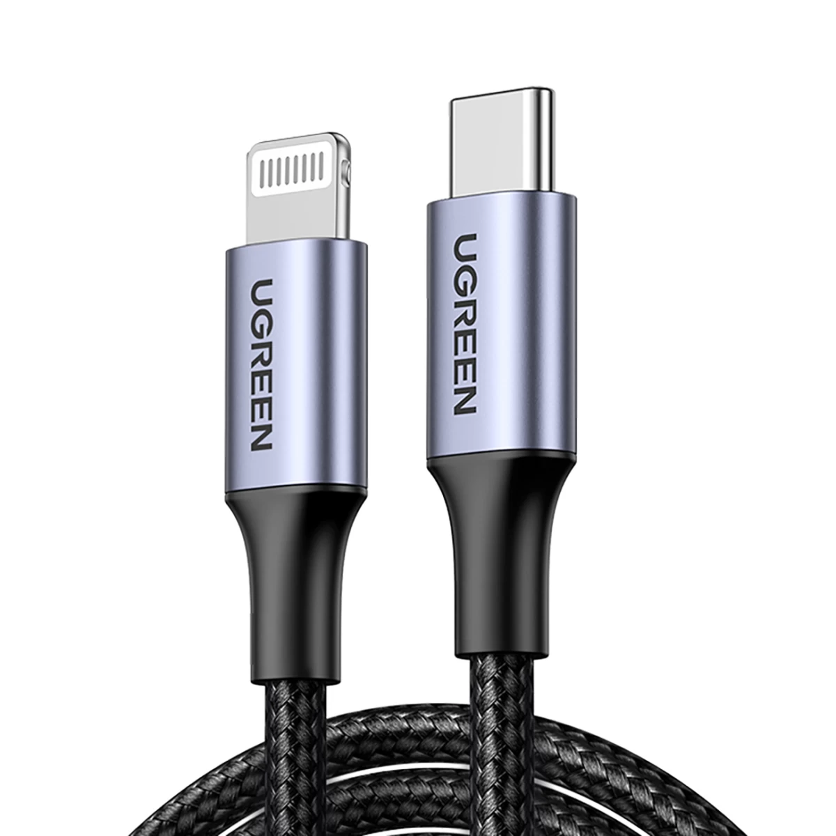 Kabelis Lightning - Usb-c Mfi 1,5 M - Pilkas